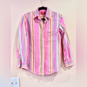🔥Pot Luck Colorful Striped  Shirt🔥